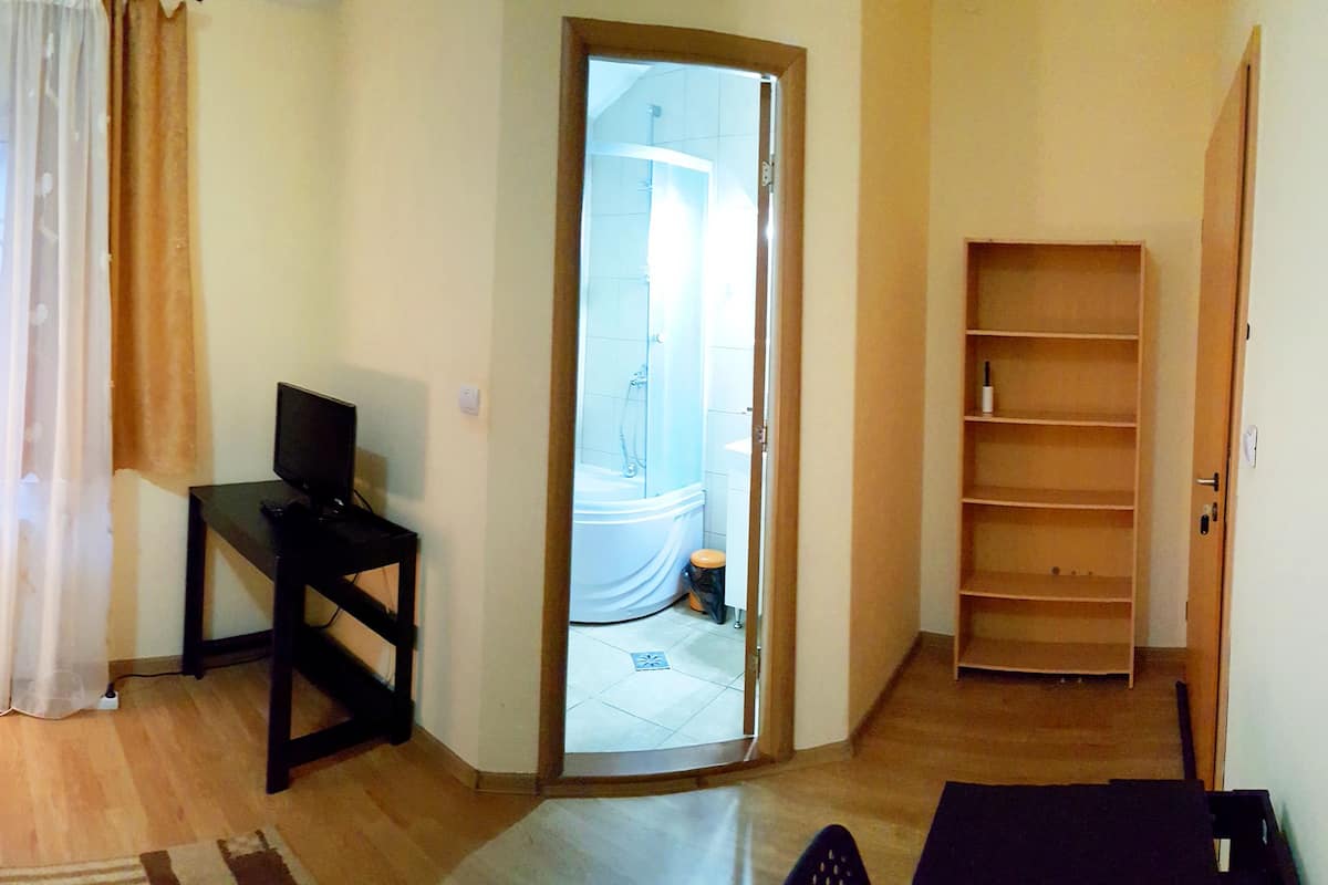 Habitación ejecutiva con 1 cama matrimonial o 2 individuales, 2 camas individuales | Escritorio, insonorización, tabla de planchar con plancha y wifi gratis