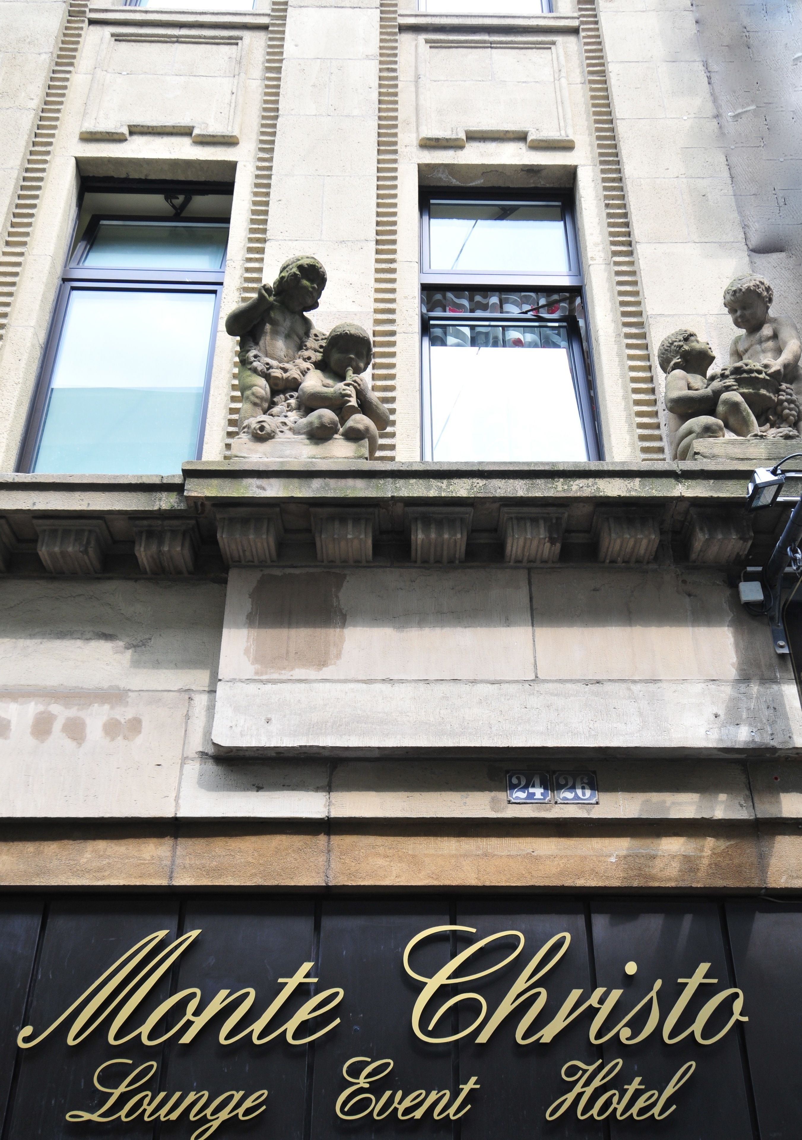 Majoituspaikan sisäänkäynti