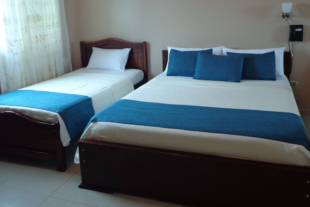 Family Suite | Egyptian cotton sheets, premium bedding, down comforters
