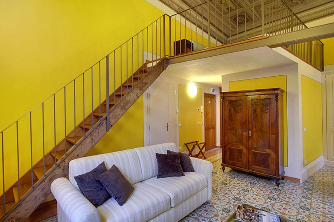 Apartment, 1 Bedroom (Manon Lescaut) | Living area | Flat-screen TV