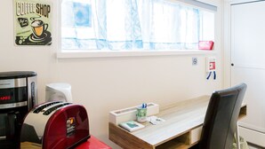 Dobbelt- eller tomannsrom, privat bad (103) | Romfasilitet