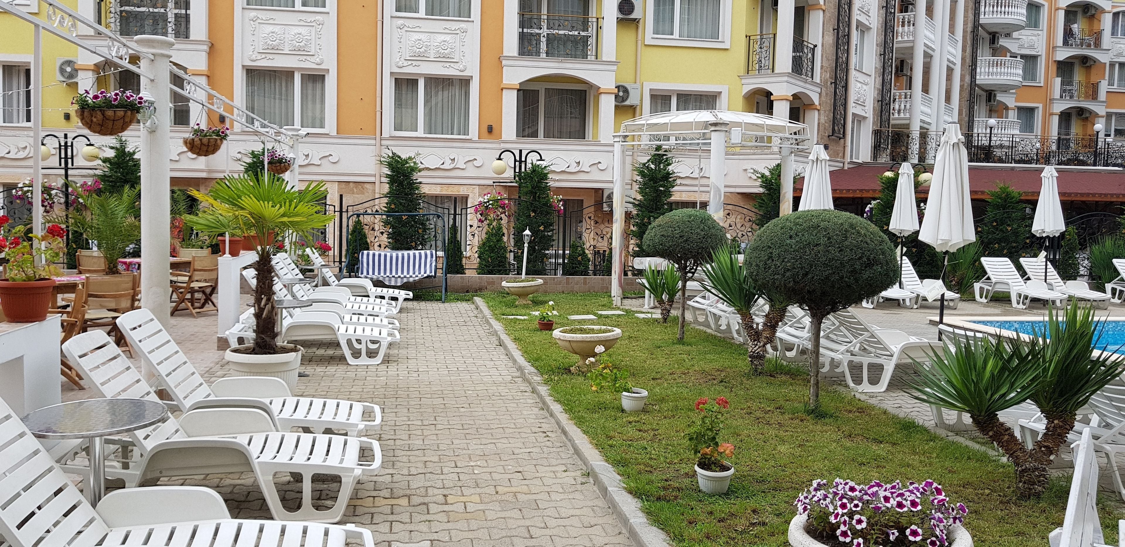 Façade de l’hébergement