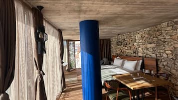 Suite, Sea View | 1 bedroom, Egyptian cotton sheets, premium bedding, down duvets