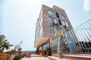 Fassade der Unterkunft