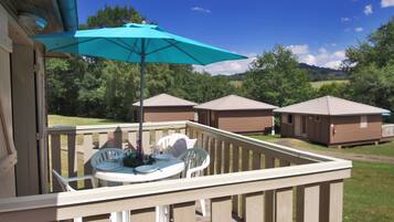 Chalet, 2 slaapkamers (5 Pers) | Terras