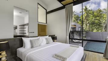 Panoramic Villa, Multiple Beds, Non Smoking, Sea View | In-room safe, individually decorated, individually furnished