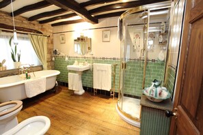Church View (Private Bathroom) | Bathroom | Slippers, towels - The Homestead (Carnforth)