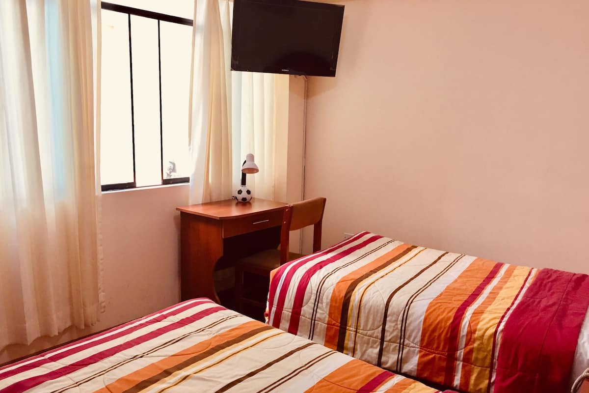Zweibettzimmer, 2Â Einzelbetten, eigenes Bad