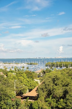 View from property looking out at Mr. C Miami – Coconut Grove