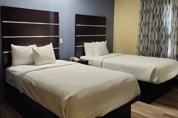 Pillow-top beds, desk, iron/ironing board, free WiFi