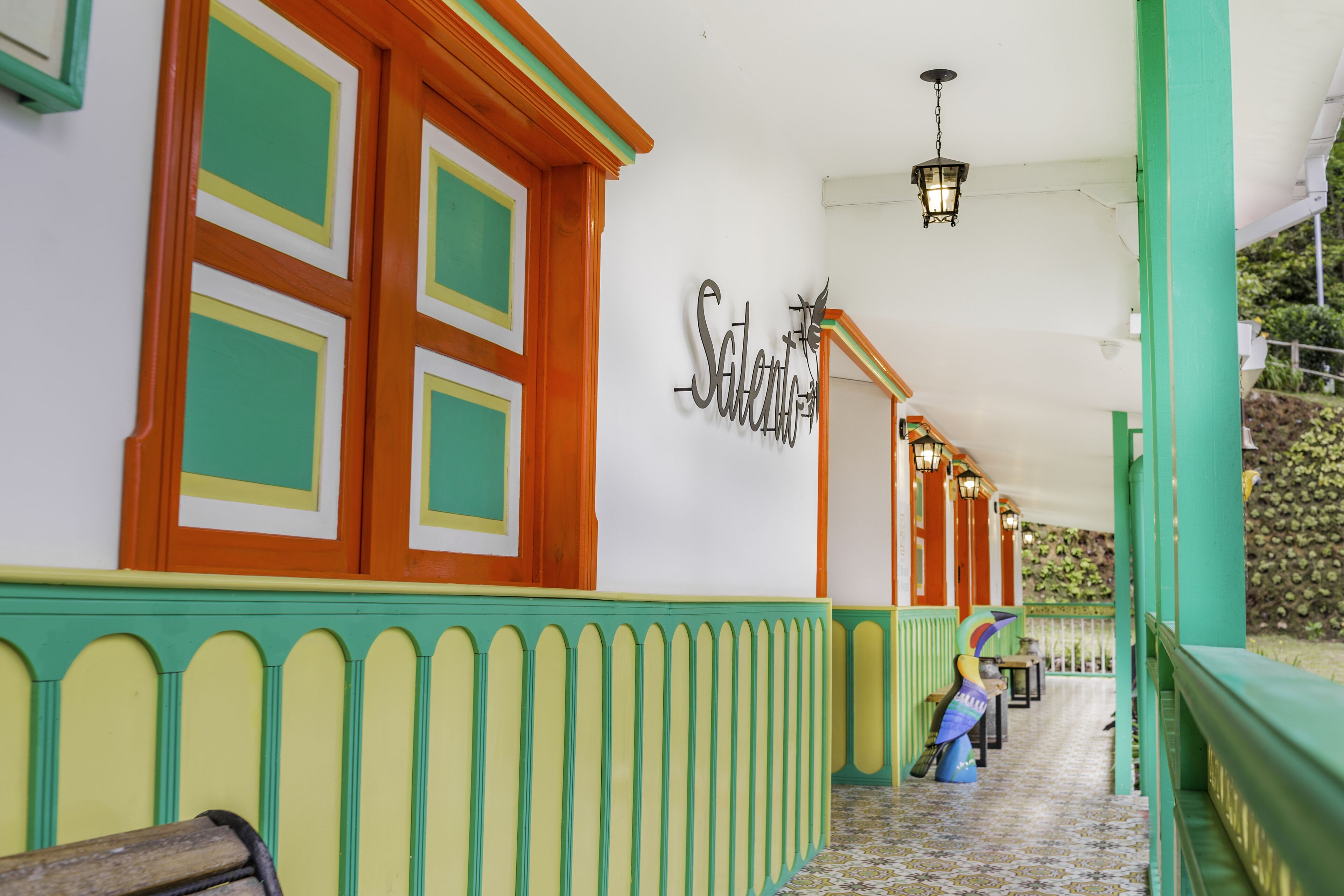 Sala de estar en el lobby