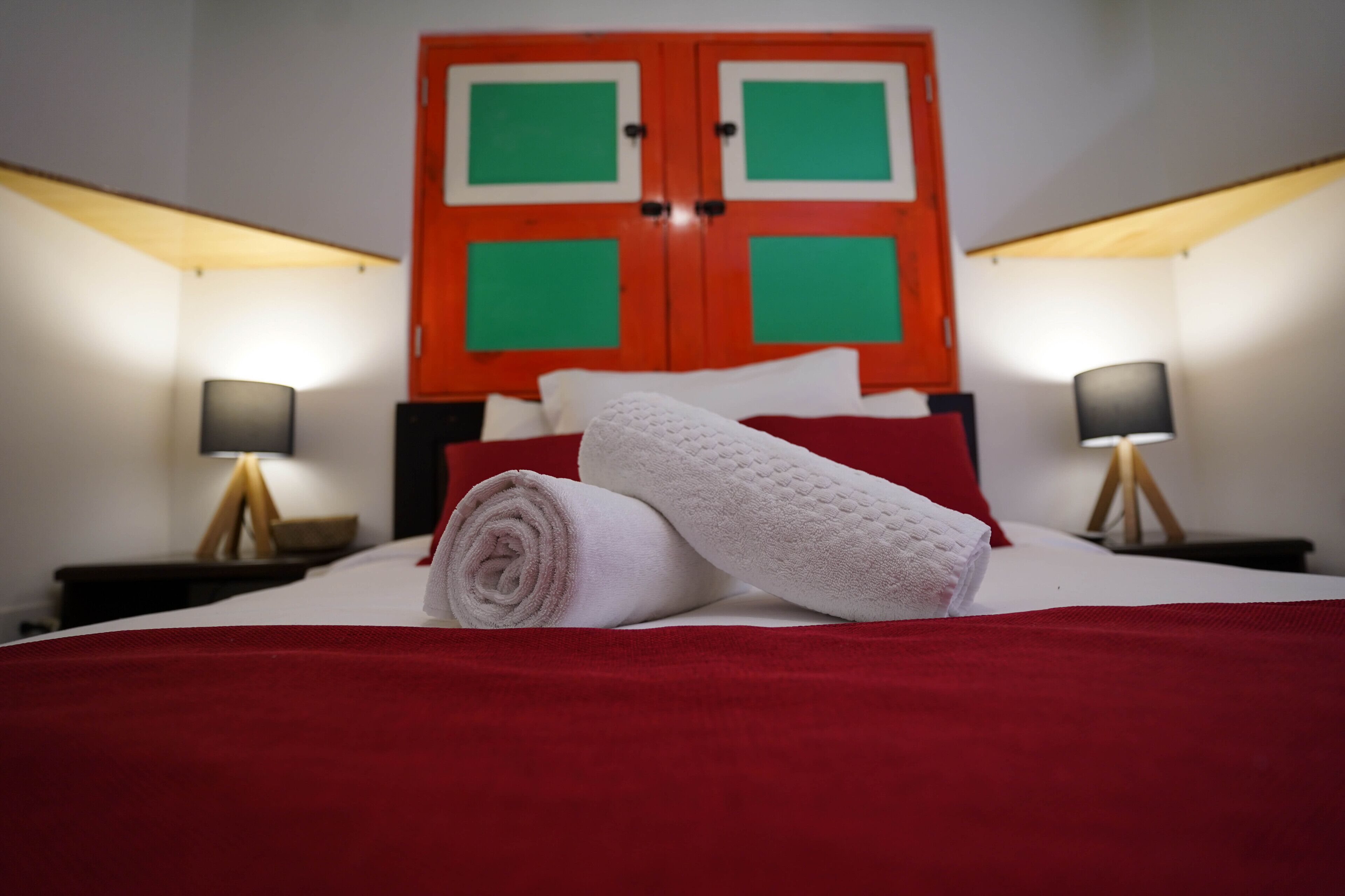 double room | blackout curtains, iron/ironing board, free wifi, bed sheets