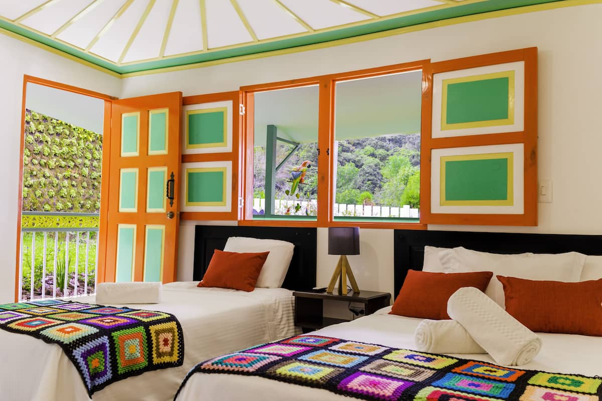 Quadruple Room | Pemandangan dari bilik