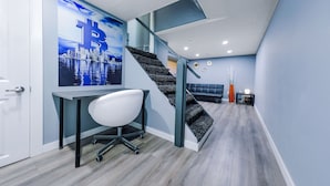 Luxury Townhome, Multiple Beds, Non Smoking | Living area | Flat-screen TV - The Modern Spot (Winnipeg)