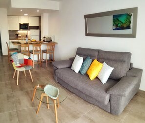 Een televisie en videogames