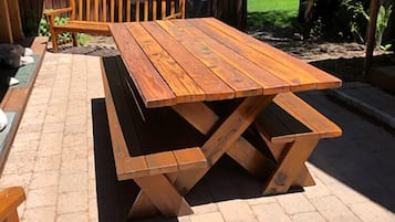 Udendørs spisemuligheder