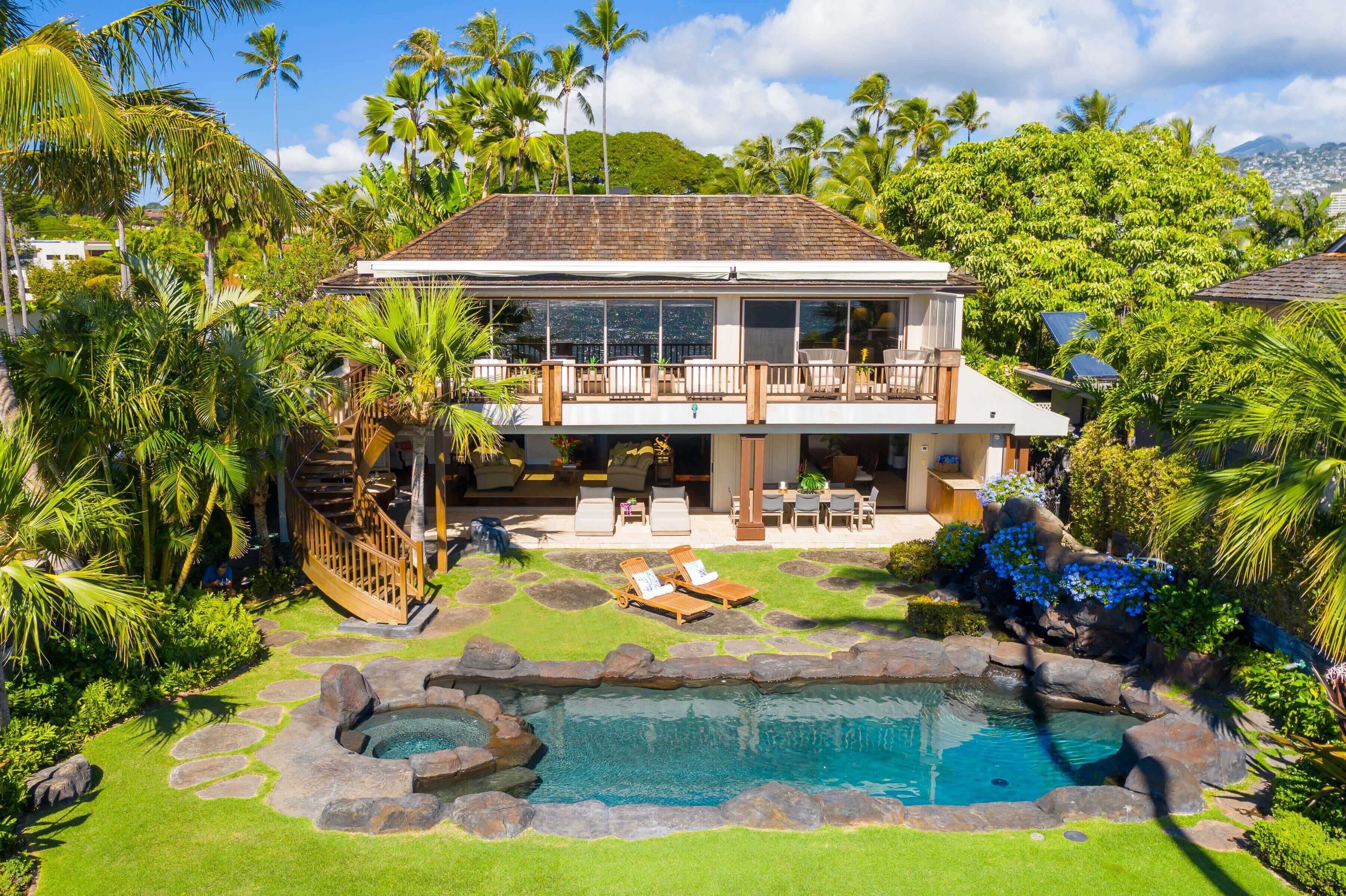 Kahala Oceanside Vacation Home Oahu