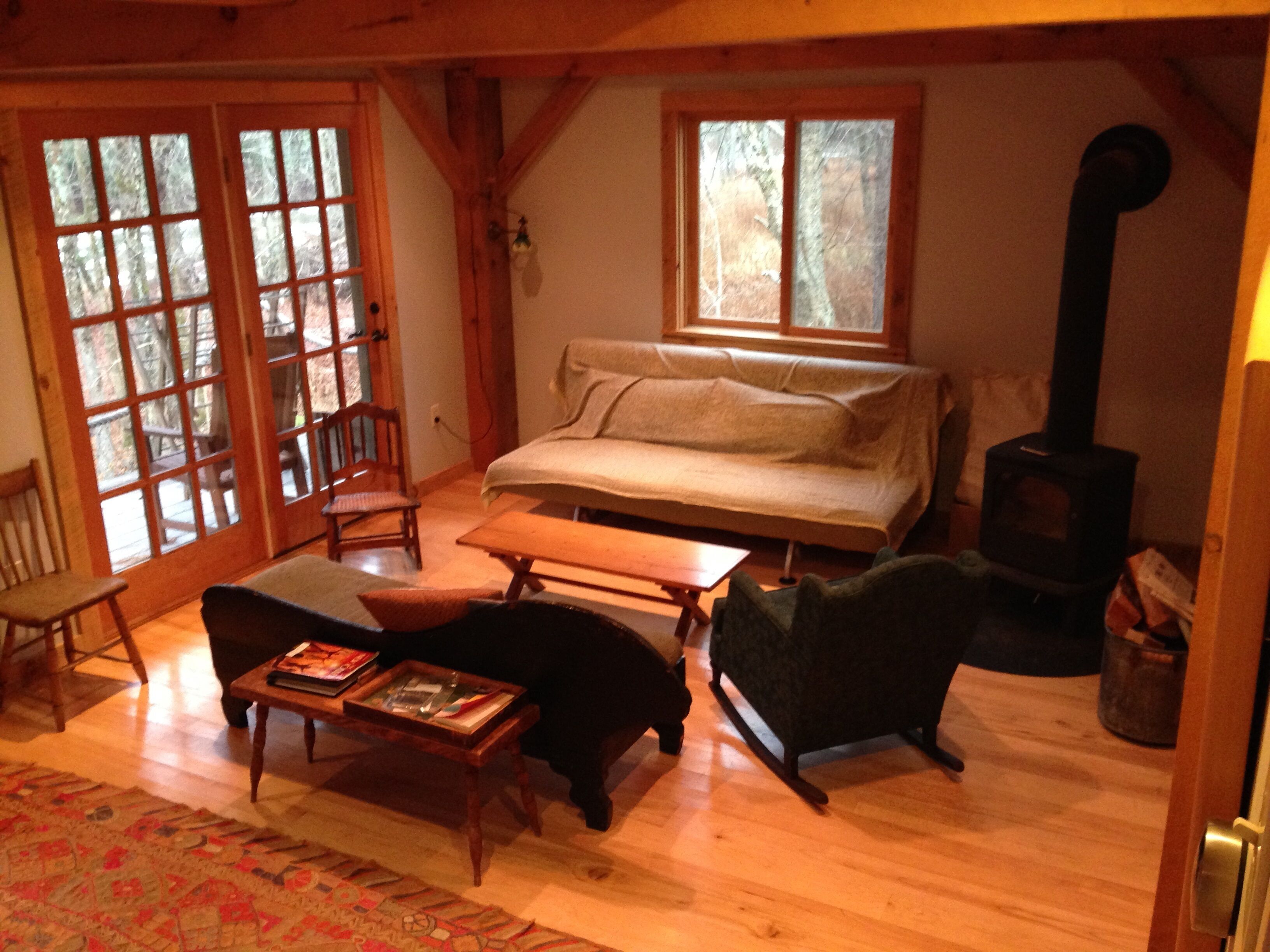 Cabin on the Winhall River