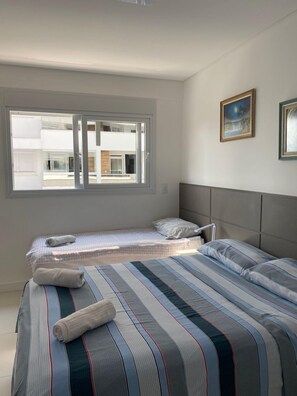 2 quartos, Wi-Fi de cortesia, roupa de cama