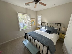 3 bedrooms, iron/ironing board, travel crib, free WiFi