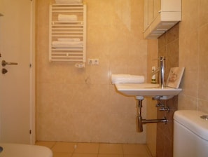 Bathroom - Leon apartments with two rooms (León)