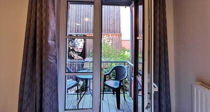 Achterdeck mit Balkon 1.OG Frankenstr. 52 - Gohr- Ferienwohnungen
