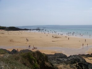 Beach nearby, sun loungers - Detached house, facing south, av garage and enclosed garden, 350 m from the beach (Finistere (Clohars-Carnoët)