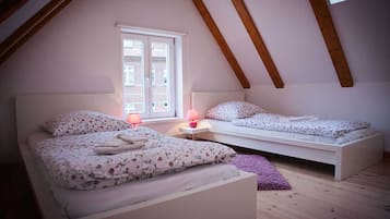 3 quartos, Wi-Fi, roupa de cama