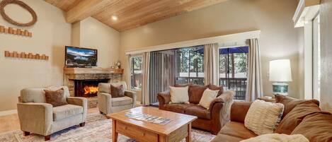 تلفزيون، مدفأة، ألعاب فيديو