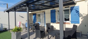 Casa cerca del centro con jardín, aire acondicionado y WiFi en L'Aiguillon-sur-Mer