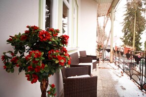 Terrace/patio - Welcome to the heart of the Thuringian Forest (Ilmenau)