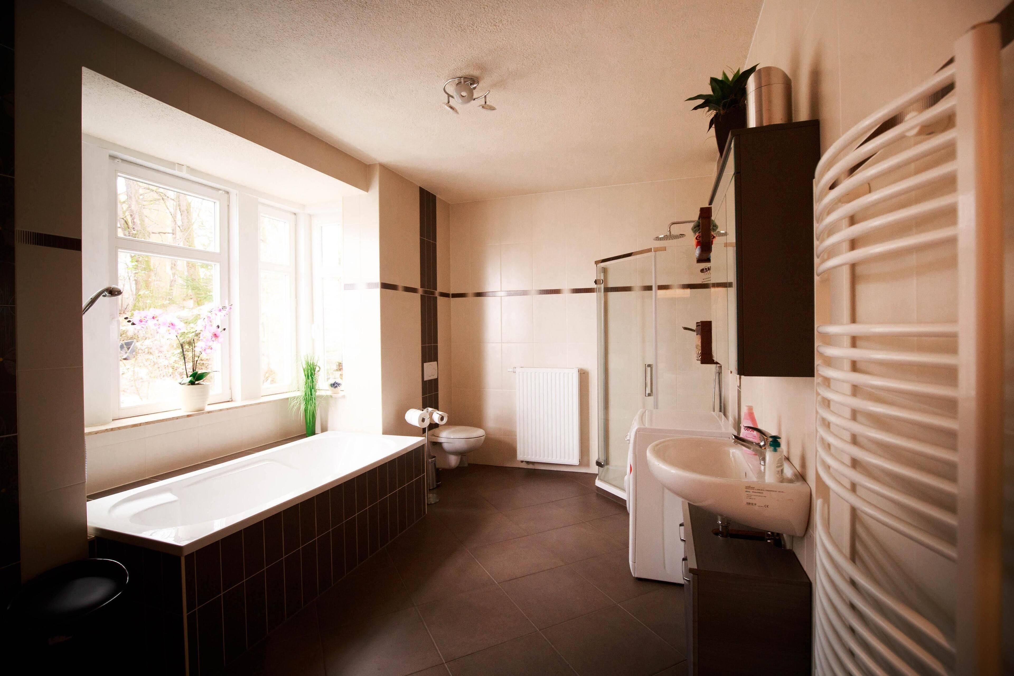 Badewanne, Handtücher
