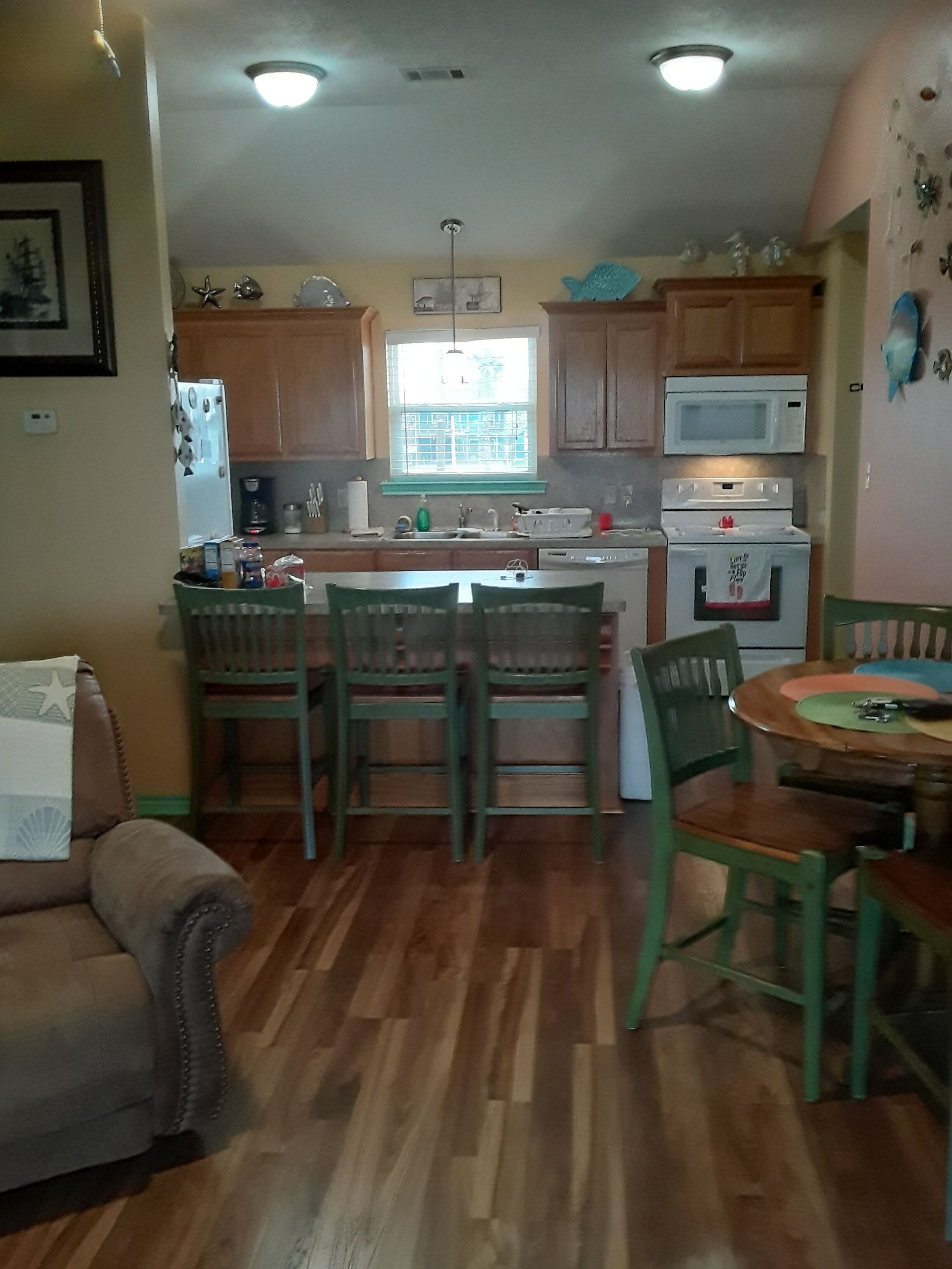 Crystal Beach Texas - Fantastic unobstruced view from this beachfront home.