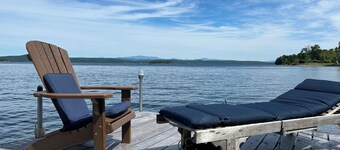 Abgeschiedenes und privates Cottage am See - fantastische Aussicht - Ruhe und Frieden