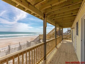 Property grounds - YOLO - Fantastic 5 BR Oceanfront Home -  2 Living Rooms (North Topsail Beach)