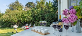 Een fantastische vakantie met het gezin naar huis aan de zee bij Old Hunstanton met een grote tuin