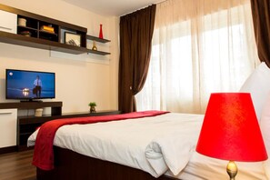 1 Schlafzimmer, Schreibtisch, Bügeleisen/Bügelbrett, WLAN