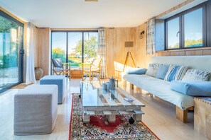 TV, fireplace, DVD player - Plumtrees, Thornham, Norfolk (Thornham)