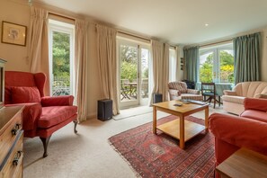 电视、壁炉、书