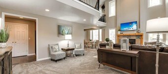 Open Concept Home * Private Hot Tub * Fireplace *