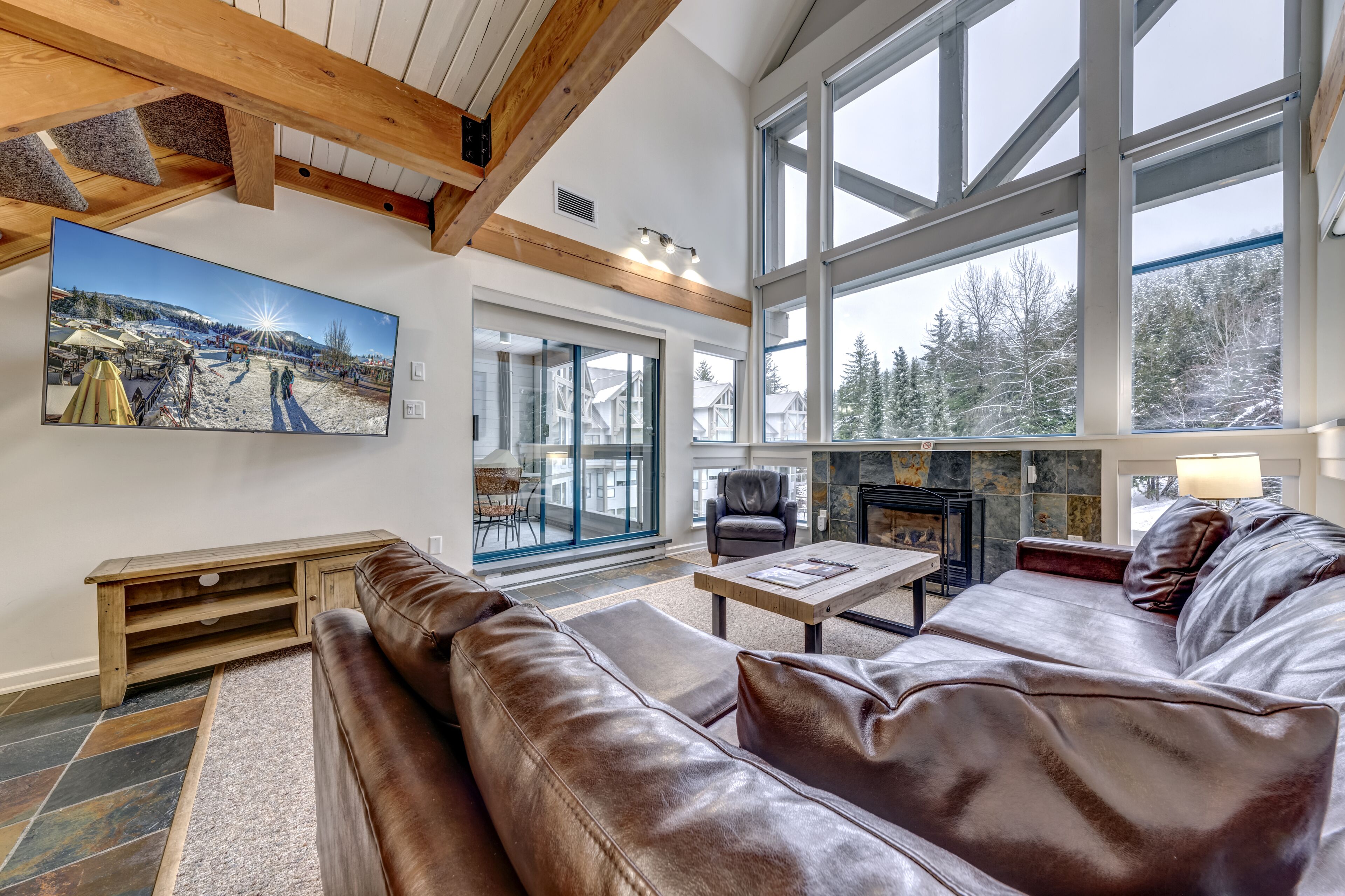 智能電視、壁爐