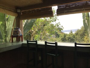 Interior - Casita Coporito overlooking the lake and stream (Valle de Bravo)