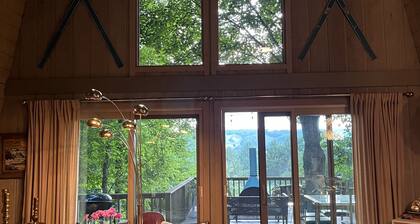 1969 Mid Century Modern Ski Chalet w Views of Boyne Highlands Next to Nubs Nob