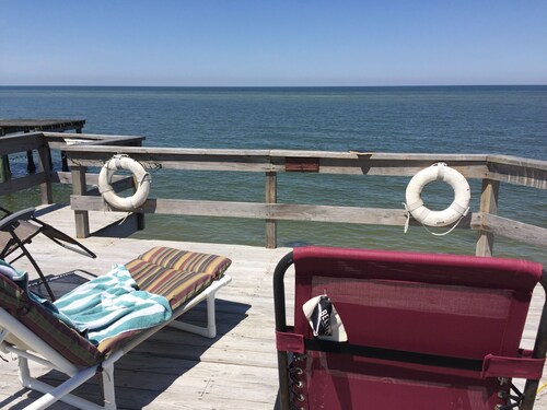 Relax and Renew on your private deck overlooking the Chesapeake Bay