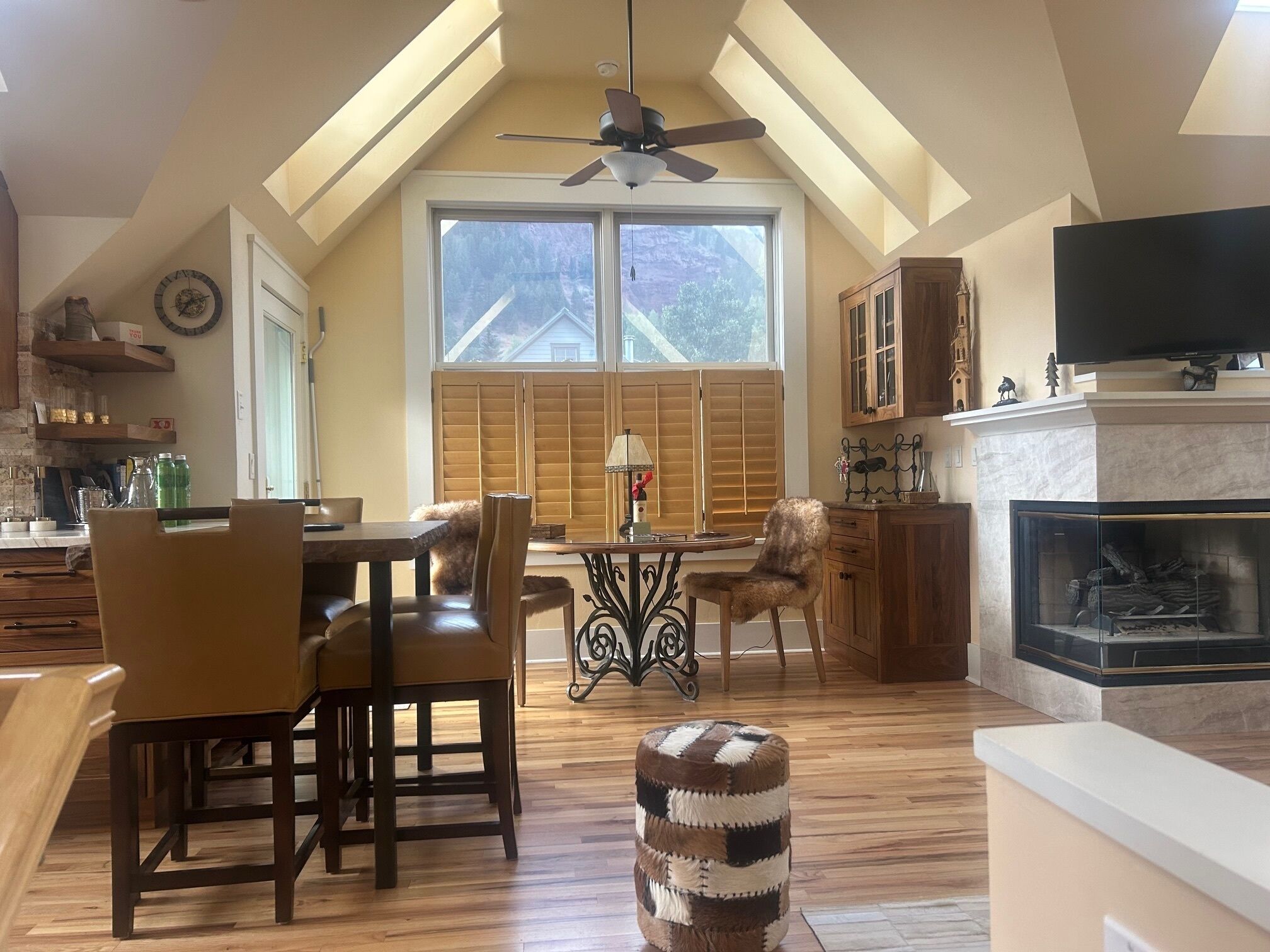 Upper level with 14 Skylights to enjoy the views!