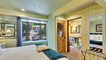 2 chambres, bureau, fer et planche à repasser, lit parapluie