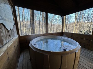 Bain à remous extérieur