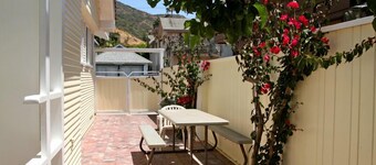 225CL: Colorful Avalon Cottage, Quick Walk to the Beach, Spacious Side Yard - 22