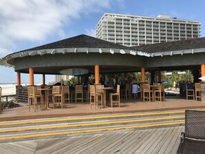 Outdoor dining - 3BR 3BTH Club Lvl Ocean View
BOOK FOR SPRING! LOW RATES! (Myrtle Beach)