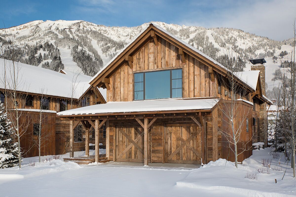 Mountain-modern luxury cabin at the base of Jackson Hole